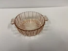 Fortune Pink Depression Glass Candy Dish, No Lid, by Anchor Hocking