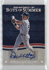 2025 Panini Boys of Summer Holo Silver 8/25 Don Mattingly #AGS-DM Auto qf6
