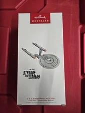 Hallmark Keepsake 2022 U.S.S Enterprise NCC-1701 Star Trek Strange New Worlds 