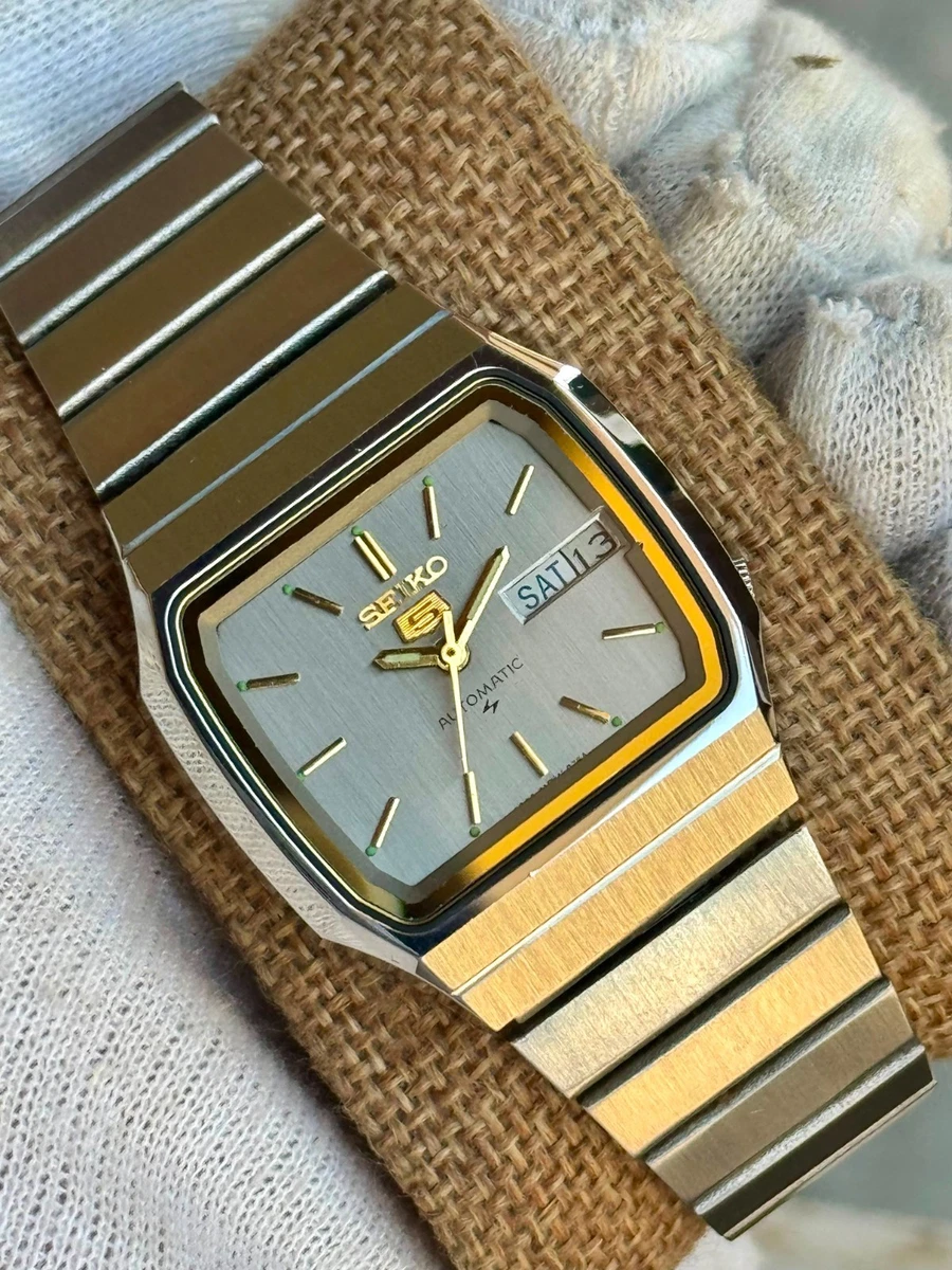 Rare seiko 5 automatic watch スクエア セイコー 5 ヴィンテージ