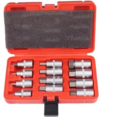 Schlagschlüssel Set 12-tlg Innensechskant 5 6 7 8 10 12 14 16 17 18 19 22mm