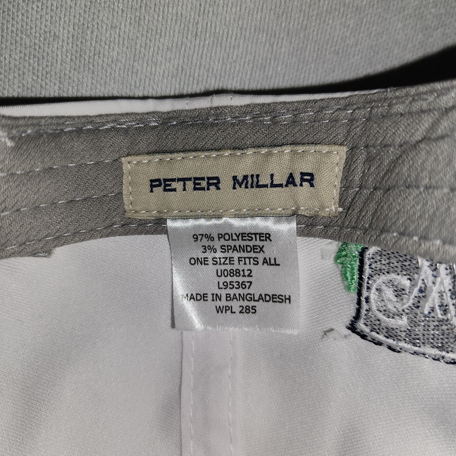 Peter Millar Polyester Mens Hat Cap Snapback Goph… - image 7