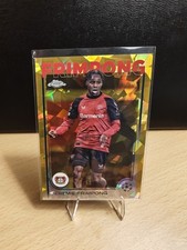 Jeremie Frimpong 2024-25 Topps Chrome UEFA RC Sapphire Gold 29/50 #78