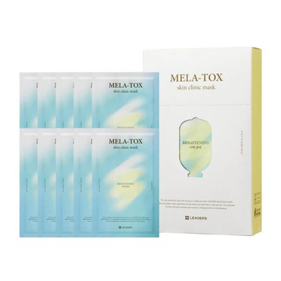 LEADERS Mela Tox Skin Clinic Mask 25ml x 10pcs/k beauty