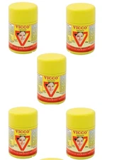 VICCO Vajradanti Powder for Teeth & Gums 50g (Pack of 5) Natural Oral Care