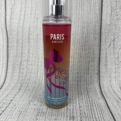 Bath & Body Works PARIS AMOUR Fine Fragrance Body Mist Spray 8 fl oz NEW