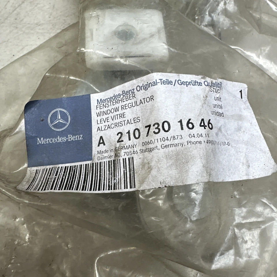 Regulador Ventana GENUINO MERCEDES 2107301646 MERCEDES-BENZ E320 E430 E300 Foto 2 de 3