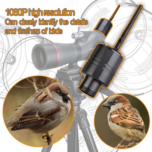 SVBONY SC001 WiFi Spotting Scope Camera, Digiscoping Camera Connect ...