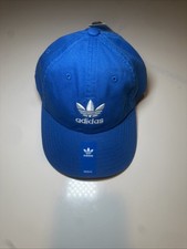 Adidas - Trefoil - Youth Strap Back Hat Cap - Blue - New With Tags 