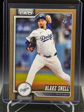Blake Snell 2026 Topps Gold Parallel #228/2026 - Los Angeles Dodgers