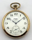 Waltham Antique Mechanical Pocket Watch  15J  12s  22422504  WORKS!