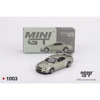 Mini Gt - Nissan Skyline GT-R (R34) V-Spec Ii NüR Millenium Jade - MGT01003