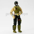 GI Joe g.i CROC MASTER v1 Vtg figure 1987 - Cobra Reptile Trainer