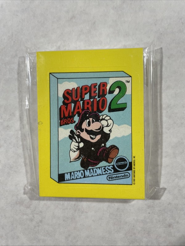 1989 Topps Nintendo Sticker Set 33/33