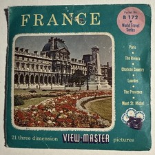 View-Master FRANCE World Travel Series B172 - 3 Reel Set V9