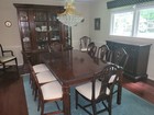 Century Claridge Dining Set With 10 Chairs, Breakfront, and Mobile Server — photo 1
