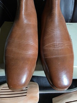 MANFIELD Herrenschuhe 43 / Stiefeletten / Leder