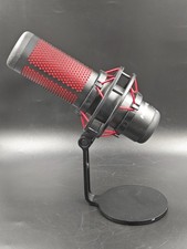 HyperX QuadCast USB Condenser Gaming Microphone HX-MICQC-BK Used Working