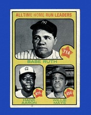 1973 Topps Set-Break #  1 Aaron/Ruth/Mays LOW GRADE *GMCARDS*