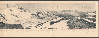861787) Folding Folding Card - Panorama from the Trilingual Peak used 1904