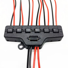 Model Railway 6 Port splitter Distribution Led Miniature Lighting System DC Lamp