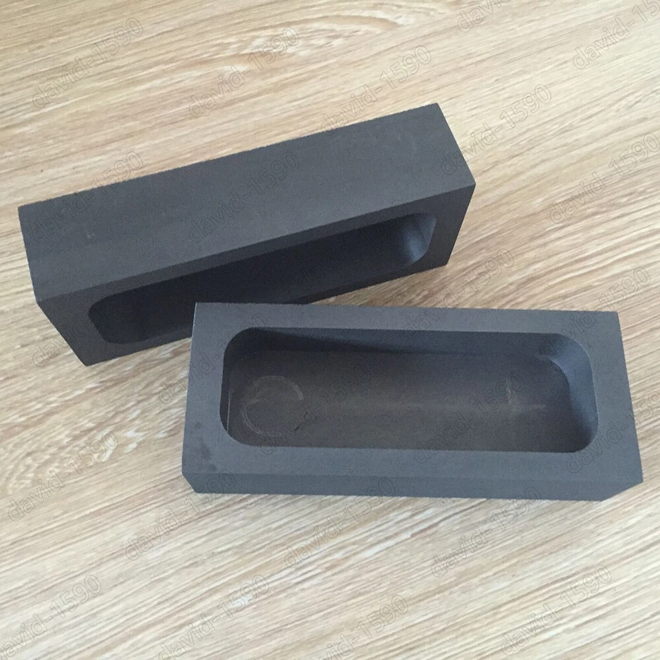 New Graphite Ingot Bar Mold Crucible for Gold Silver Melting Casting Refining - Image 4 of 4