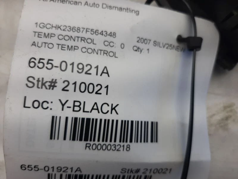 Chevrolet Silverado 2500 2007 control de temperatura 15952374 Foto 4 de 4