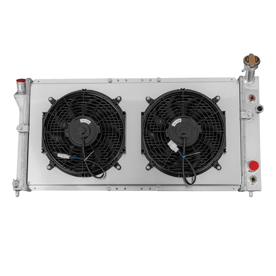 3 Row Radiator Shroud Fan For 97-99 Buick Century Regal /99-00 Pontiac Montana Foto 2 de 4