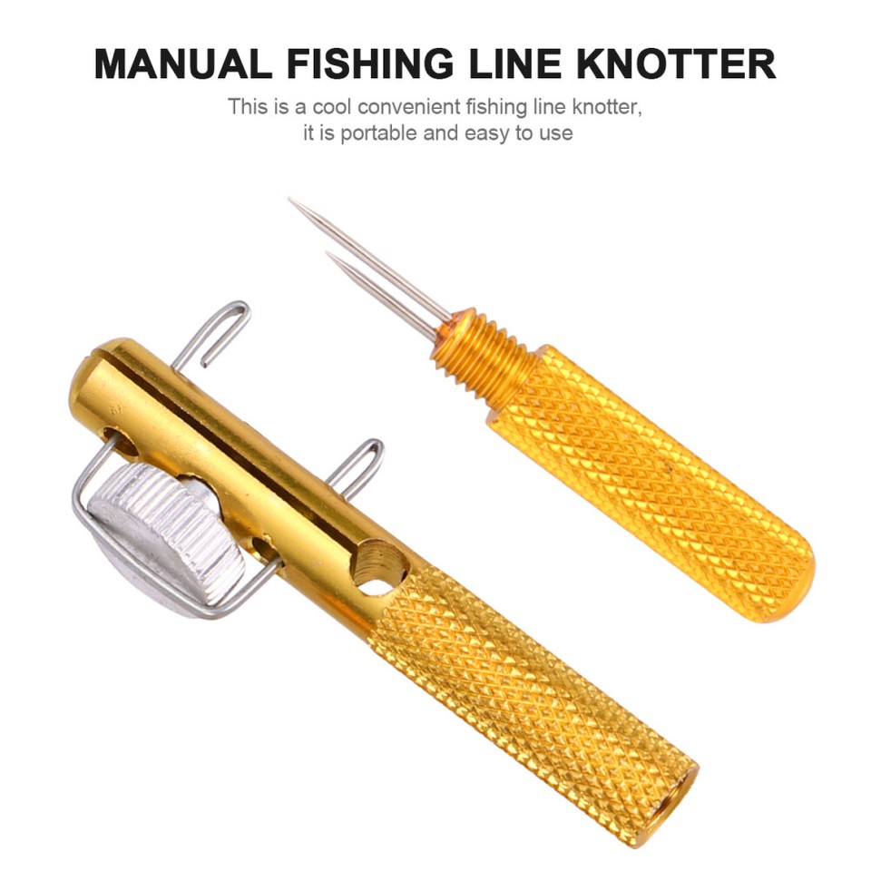 Manual Fishing Hook Tier Fish Hook Tier Tool Knotter eBay