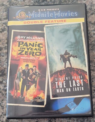 Panic In The Year Zero & The Last Man on Earth Midnite Movies Double Feature DVD