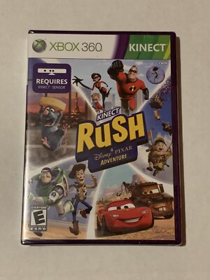Kinect Rush: A Disney Pixar Adventure (Microsoft Xbox 360, 2012) New/Sealed
