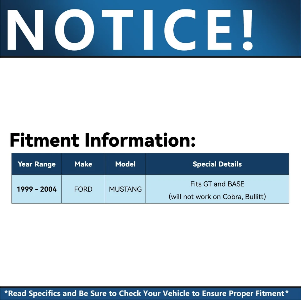 Rotores ranurados perforados delanteros traseros pastillas de freno de cerámica para Ford Mustang 1999-2004 Foto 2 de 4