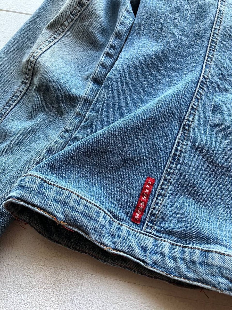 Veste Jeans Miss Sixty Brink Taille M Bleu Denim - Made In Italy - Occasion Très Bon état