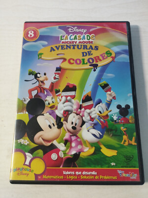 Aventuras de Colours La casa de Mickey Mouse - DVD + Extras Spanish ...
