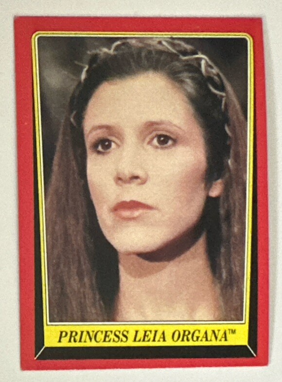 1983 Topps Star Wars Return of the Jedi #5 Princess Leia Organa - Near Mint