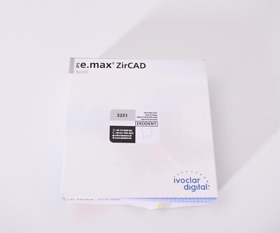 Ivoclar e.max ZirCad LT4 98,5- 18mm , Dental ED3251