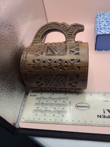 1960 Treasure Craft Hawaii Tiki Mug, Used, Good Condition - Picture 8 of 10