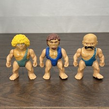 1987 Vintage Playskool Definitely Dinosaurs Caveman Action Figures