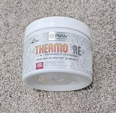 RAW Nutrition For Women Thermo Pre 2 in 1 Fruit Thermogenic 24 Serves Exp 6/25