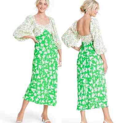 8 RIXO Target Daisy Long Sleeve Swing Dress Collab