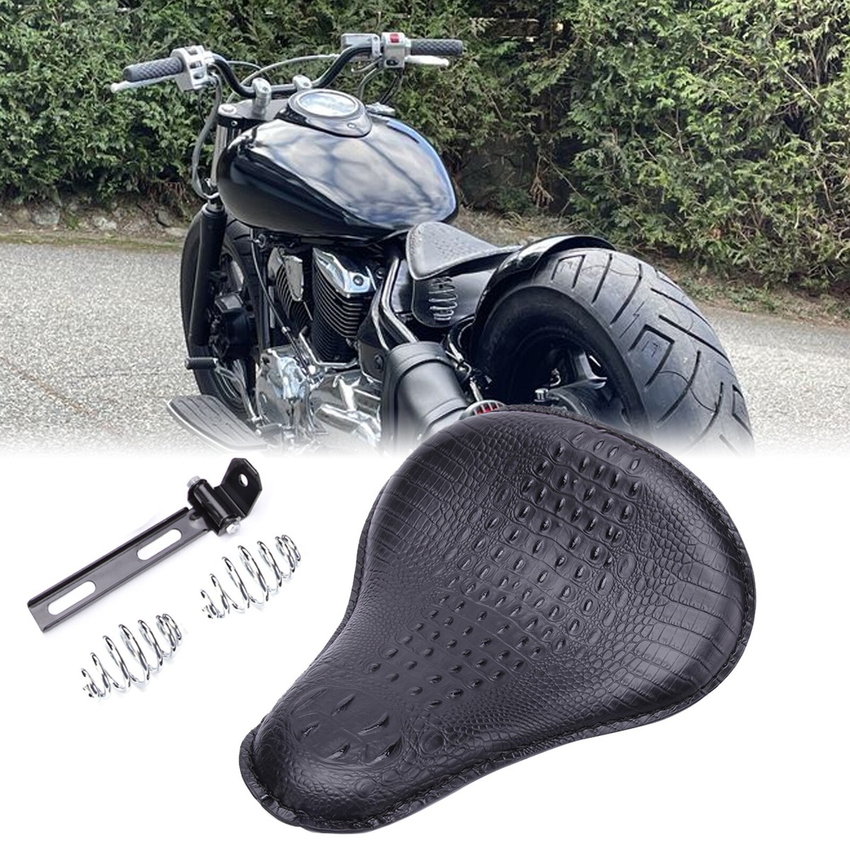 For Yamaha DragStar 650 Bobber Custom Large Driver Solo Seat