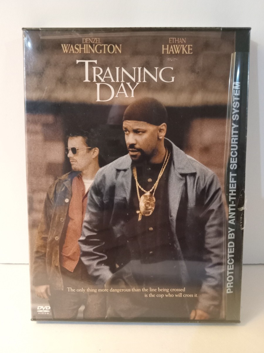 Training Day DVD 2001 Warner Bros New Sealed Denzel Washington