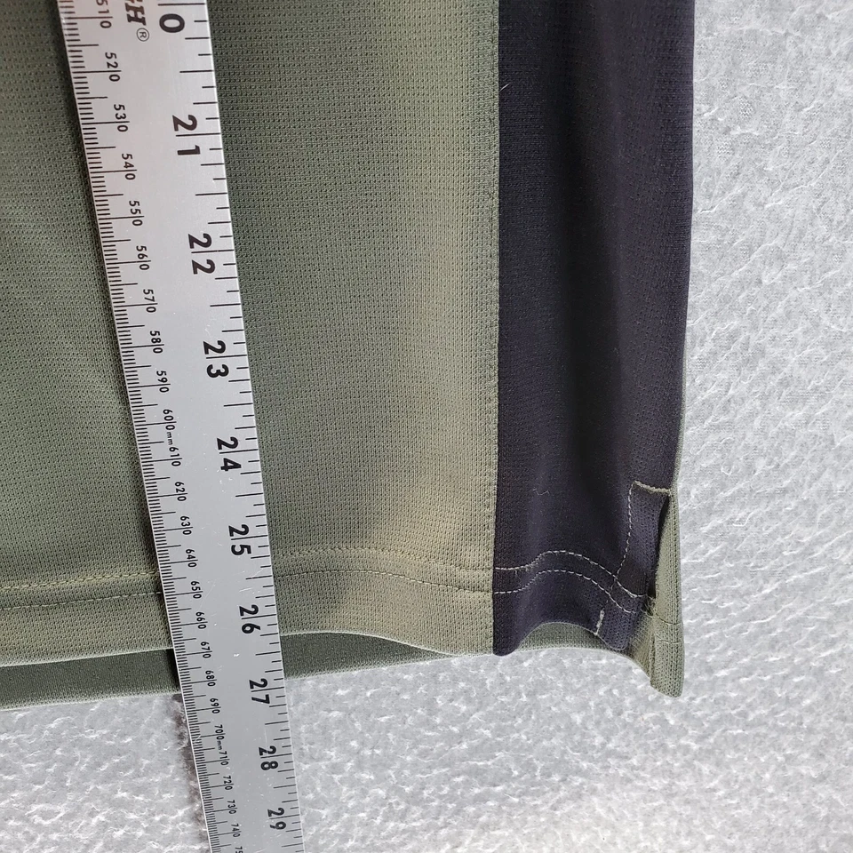 Polo de golf Grand Slam para hombre ropa deportiva pequeño oliva rendimiento bloques de colores Foto 4 de 4