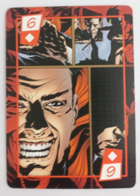 2017 Aquarius Marvel Inhumans Playing Card Maximus 6 Diamonds