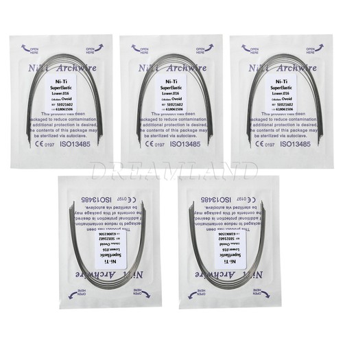 Sale Ortho NITI Arch Wire/Stainless/NITI Rectangular Arch Wire Full Sizes - Afbeelding 70 van 176