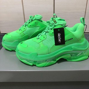 neon green balenciaga sneakers