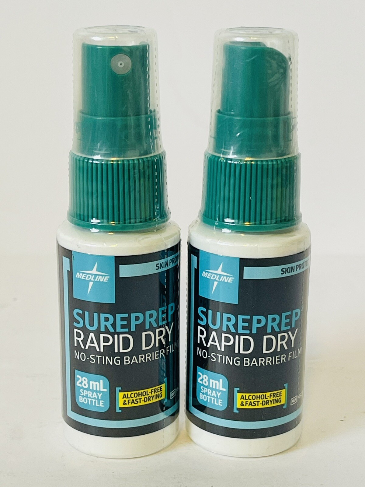Medline Sureprep Rapid Dry NoSting Barrier Skin Spray2 Pack MSC1528