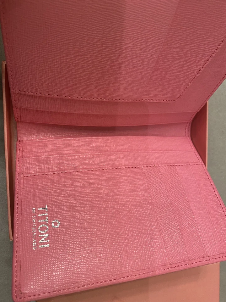 Nice Pink Leather Wallet 15X10 Cm. For Women - Photo 2/4