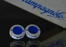 Cobalto dust caps for vintage campagnolo super record crankset vintage style