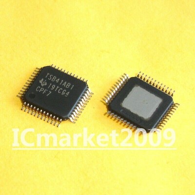 10 PCS TSB41AB1PHP QFP-48 TSB41AB1 IEEE 1394a One-Port Cable Transceiver/Arbiter